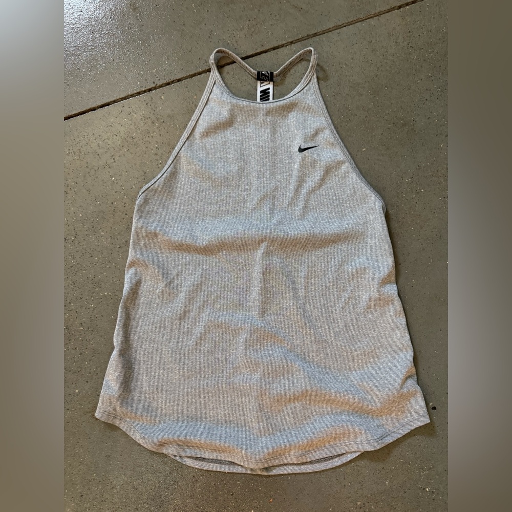 Nike Women's Light Gray Tank Top